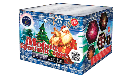  Батарея салютов Мороз Красный Нос  в Вилюйске