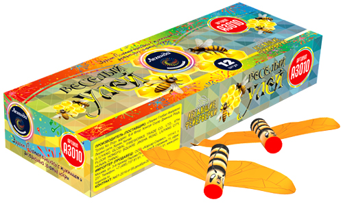  Летающие фейерверки Улей  в Вилюйске